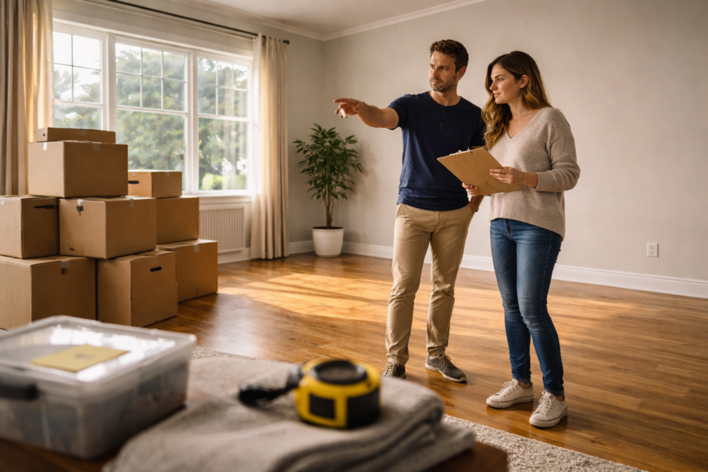 Planning the new home setup